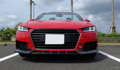 Carbon Fiber Front Lip for Audi TT Quattro Coupe 2-Door 2015-2018-carbonizeduk