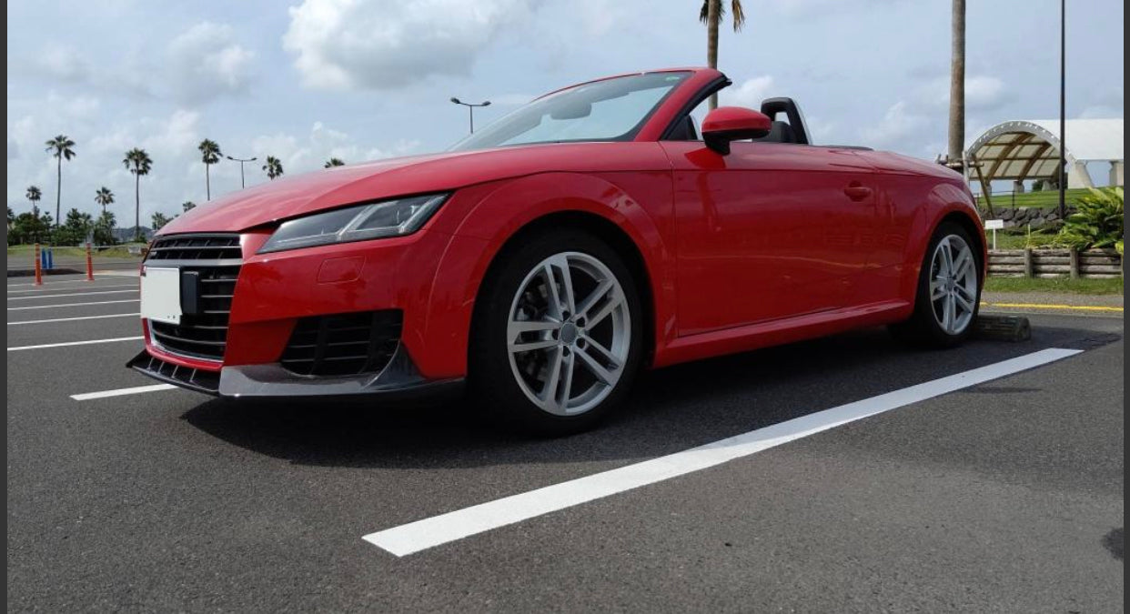 Carbon Fiber Front Lip for Audi TT Quattro Coupe 2-Door 2015-2018-carbonizeduk