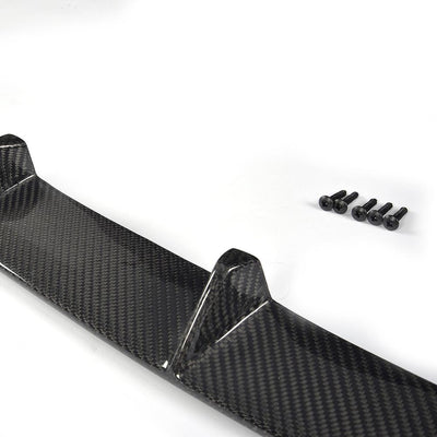 Carbon Fiber Front Lip Splitter Audi A3 S-LINE S3 Hatchback 14-15-carbonizeduk
