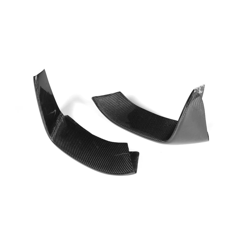 BMW F82 M4 Carbon fibre Air Intake covers Canard set-carbonizeduk