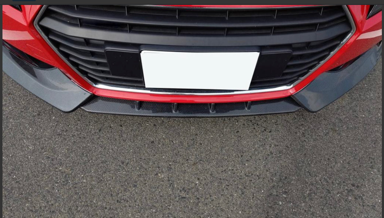 Carbon Fiber Front Lip for Audi TT Quattro Coupe 2-Door 2015-2018-carbonizeduk