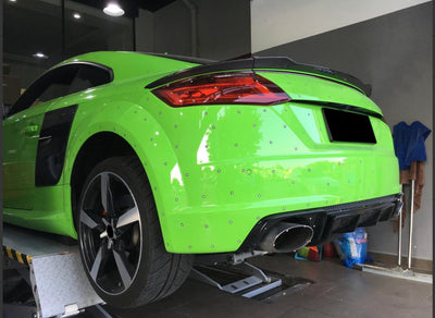 Carbon Fiber Rear Spoiler for Audi TT MK3 Type 8S TTS TTRS TT SLINE 2-Door 2015-2017-carbonizeduk