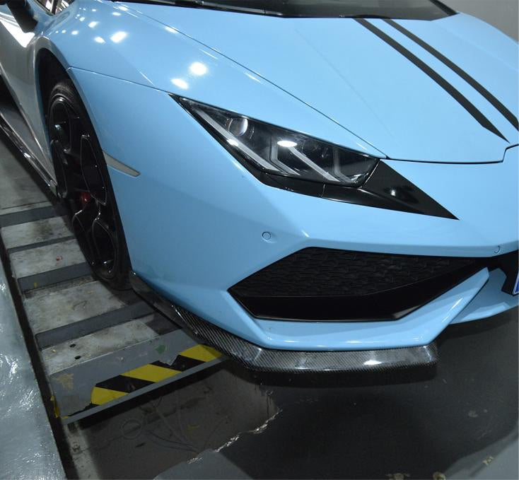 Carbon Fiber Front Splitters for Lamborghini Huracan LP600 LP610 Coupe 2-Door 14-17-carbonizeduk