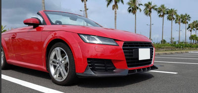 Carbon Fiber Front Lip for Audi TT Quattro Coupe 2-Door 2015-2018-carbonizeduk