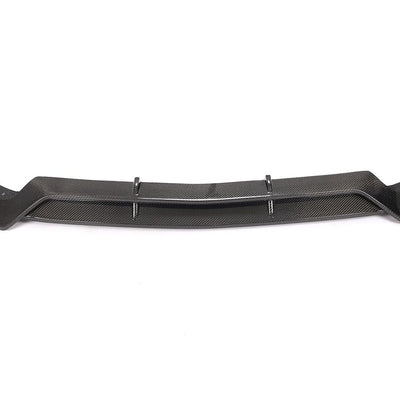 Mercedes Benz C-Class W205 C205 Carbon Fibre Front Bumper Lip 2D 4-Door 2015-2018-carbonizeduk