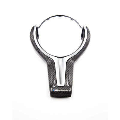 Bmw M3 & M4 M performance Steering wheel trim insert Gloss carbon-carbonizeduk