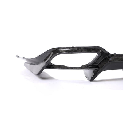 MERCEDES BENZ AMG GTS GT GTC Carbon fibre rear bumper aero diffuser GTX Style-carbonizeduk