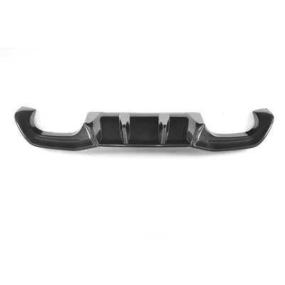 BMW F87 M2 16-17 M Performance Big Fin Carbon Fibre Rear Bumper diffuser-carbonizeduk