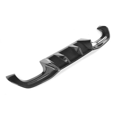 BMW F87 M2 16-17 M Performance Big Fin Carbon Fibre Rear Bumper diffuser-carbonizeduk
