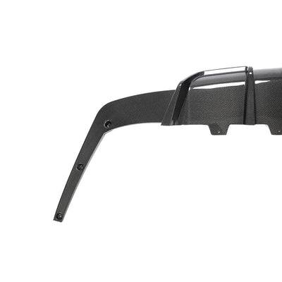 Carbon Fibre Rear Bumper Diffuser for BMW F06 F12 F13 M6 M Sport 2013-2016-carbonizeduk