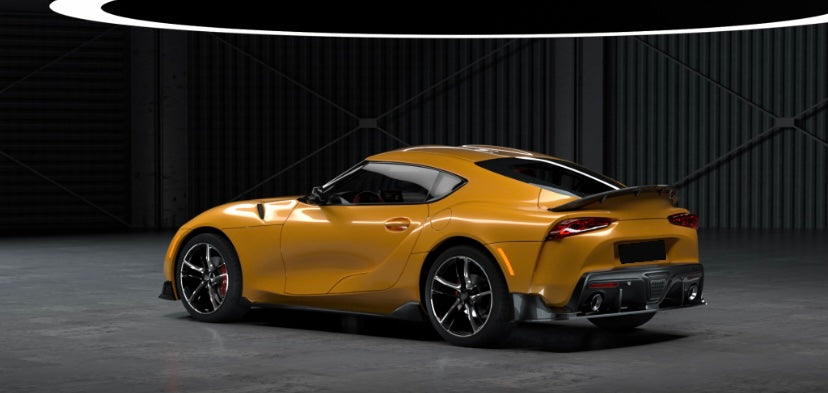 Carbon Fiber Rear Bumper Diffuser for Toyota Supra A90 2019-2020-carbonizeduk