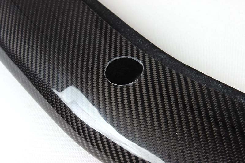 Mercedes Benz W204 C63 AMG carbon Fibre Front Lip 2009-2010-carbonizeduk