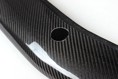 Mercedes Benz W204 C63 AMG carbon Fibre Front Lip 2009-2010-carbonizeduk