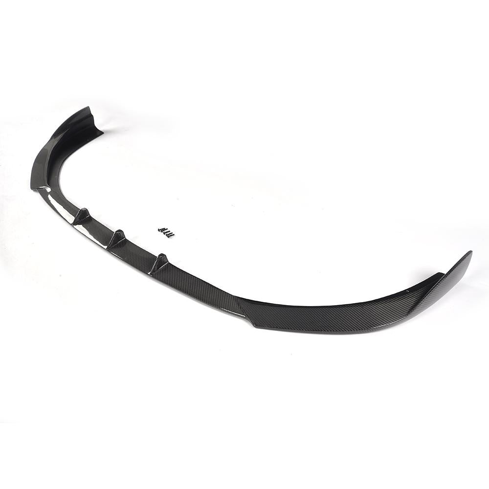 Carbon Fiber Front Lip Splitter Audi A3 S-LINE S3 Hatchback 14-15-carbonizeduk