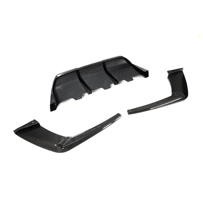 Carbon Fibre Rear Bumper Diffuser for BMW F06 F12 F13 M6 M Sport 2013-2016-carbonizeduk
