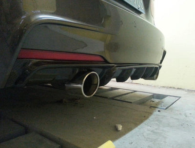 BMW F30 M-SPORT carbon fibre diffuser (double outlet)-carbonizeduk