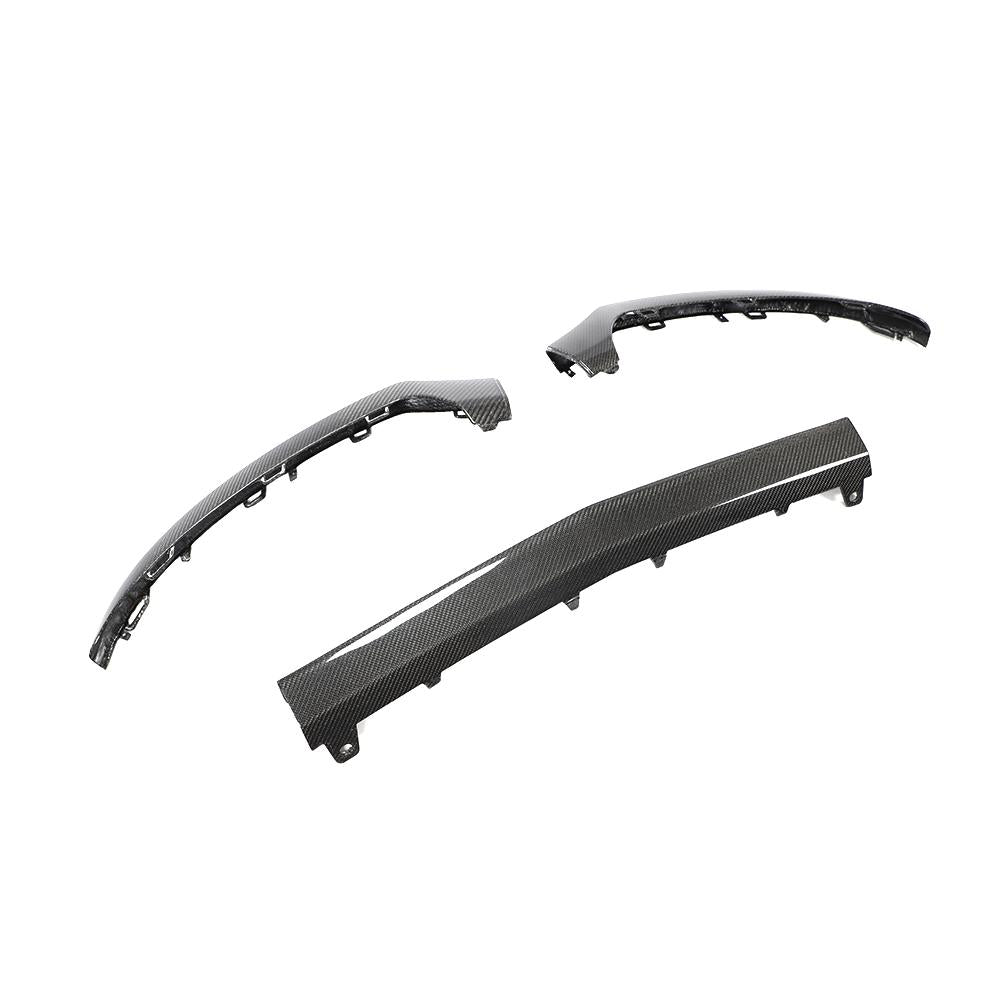 Carbon Fiber Front Lip Mercedes-Benz C-Class W205/C63/Sport 2014-2017-carbonizeduk