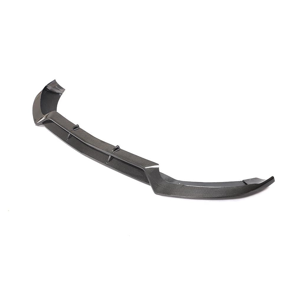 Mercedes Benz C-Class W205 C205 Carbon Fibre Front Bumper Lip 2D 4-Door 2015-2018-carbonizeduk