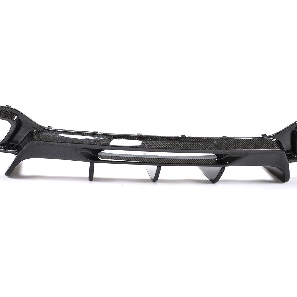 MERCEDES BENZ AMG GTS GT GTC Carbon fibre rear bumper aero diffuser GTX Style-carbonizeduk