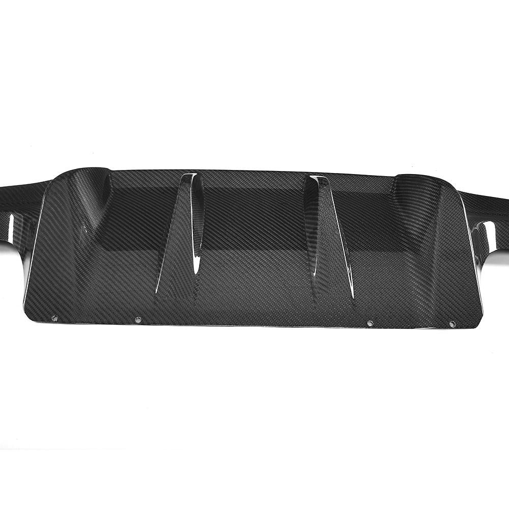 BMW F87 M2 16-17 M Performance Big Fin Carbon Fibre Rear Bumper diffuser-carbonizeduk