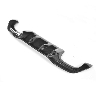 BMW F87 M2 16-17 M Performance Big Fin Carbon Fibre Rear Bumper diffuser-carbonizeduk