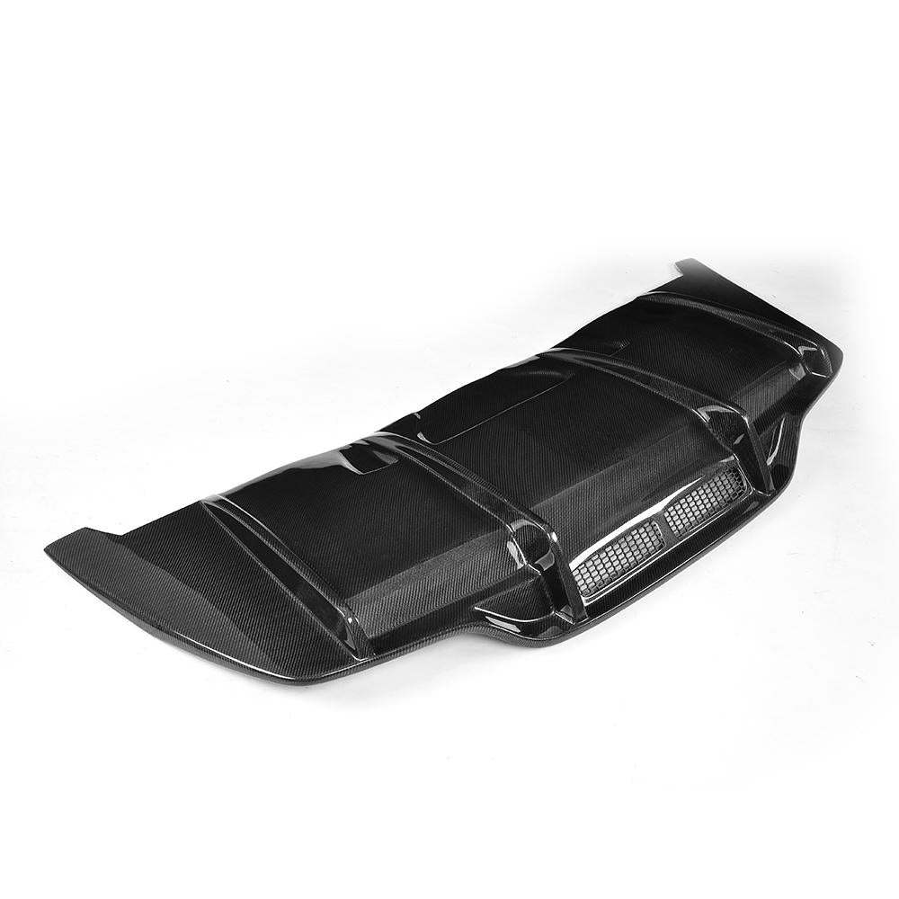 Carbon fiber Rear Diffuser PSM Style - Mercedes Benz W205 C63 AMG Coupe 2-Door 15-17-carbonizeduk