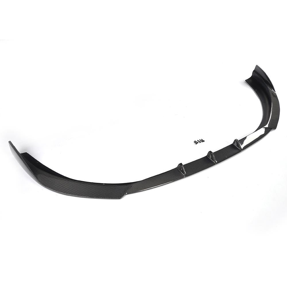 Carbon Fiber Front Lip Splitter Audi A3 S-LINE S3 Hatchback 14-15-carbonizeduk