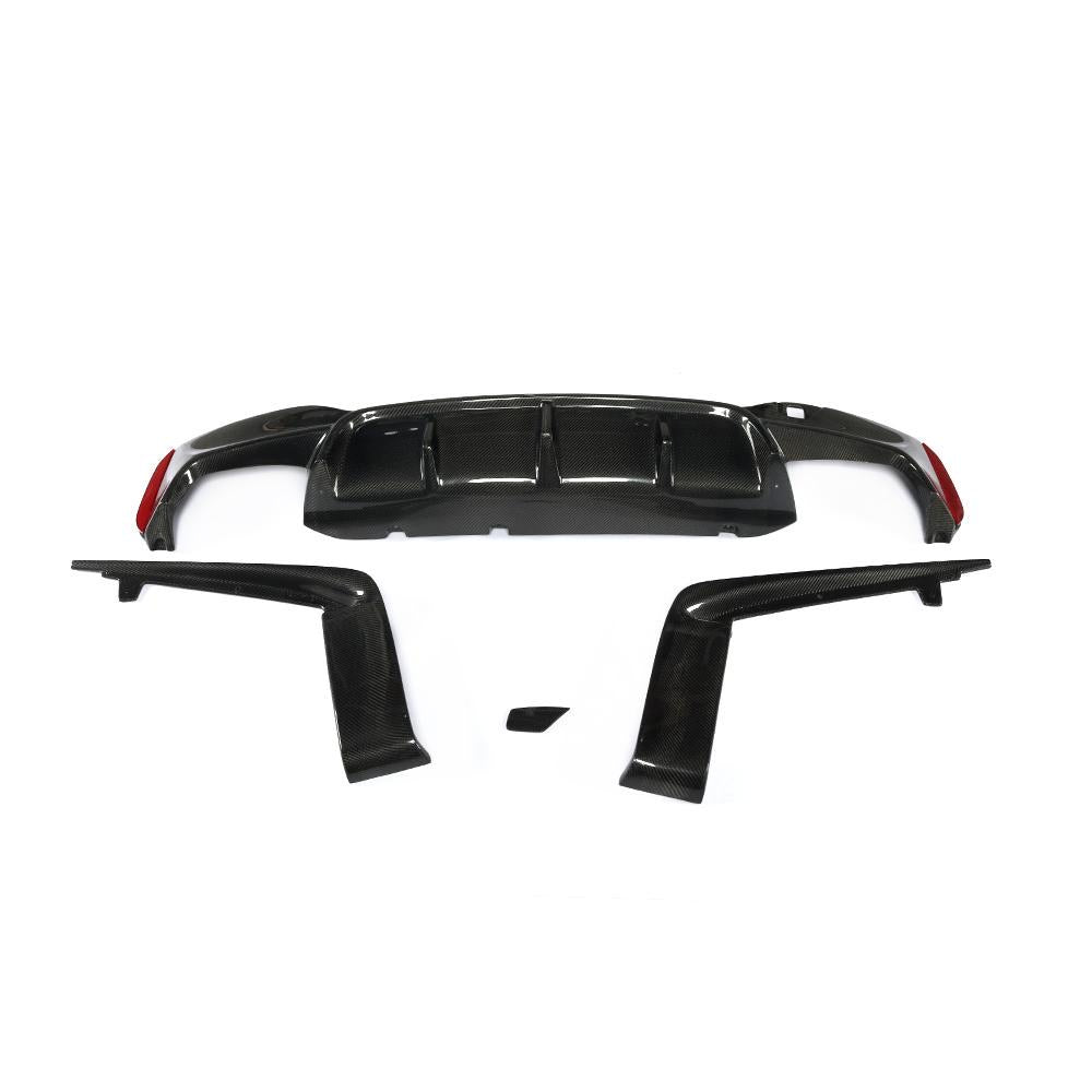 BMW F90 M5 Carbon Fibre Rear Bumper Diffuser 18-19-carbonizeduk