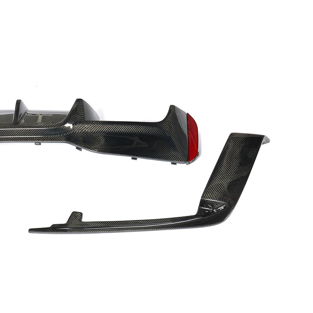 BMW F90 M5 Carbon Fibre Rear Bumper Diffuser 18-19-carbonizeduk
