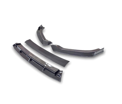 Audi S3 & S - Line HT style Gloss Black Front Lip splitter 2017-2019-carbonizeduk