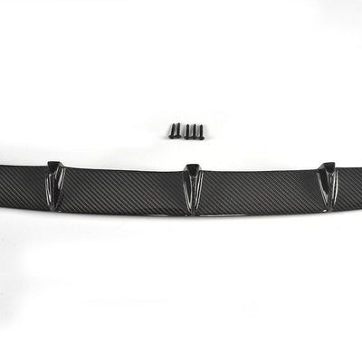 Carbon Fiber Front Lip Splitter Audi A3 S-LINE S3 Hatchback 14-15-carbonizeduk