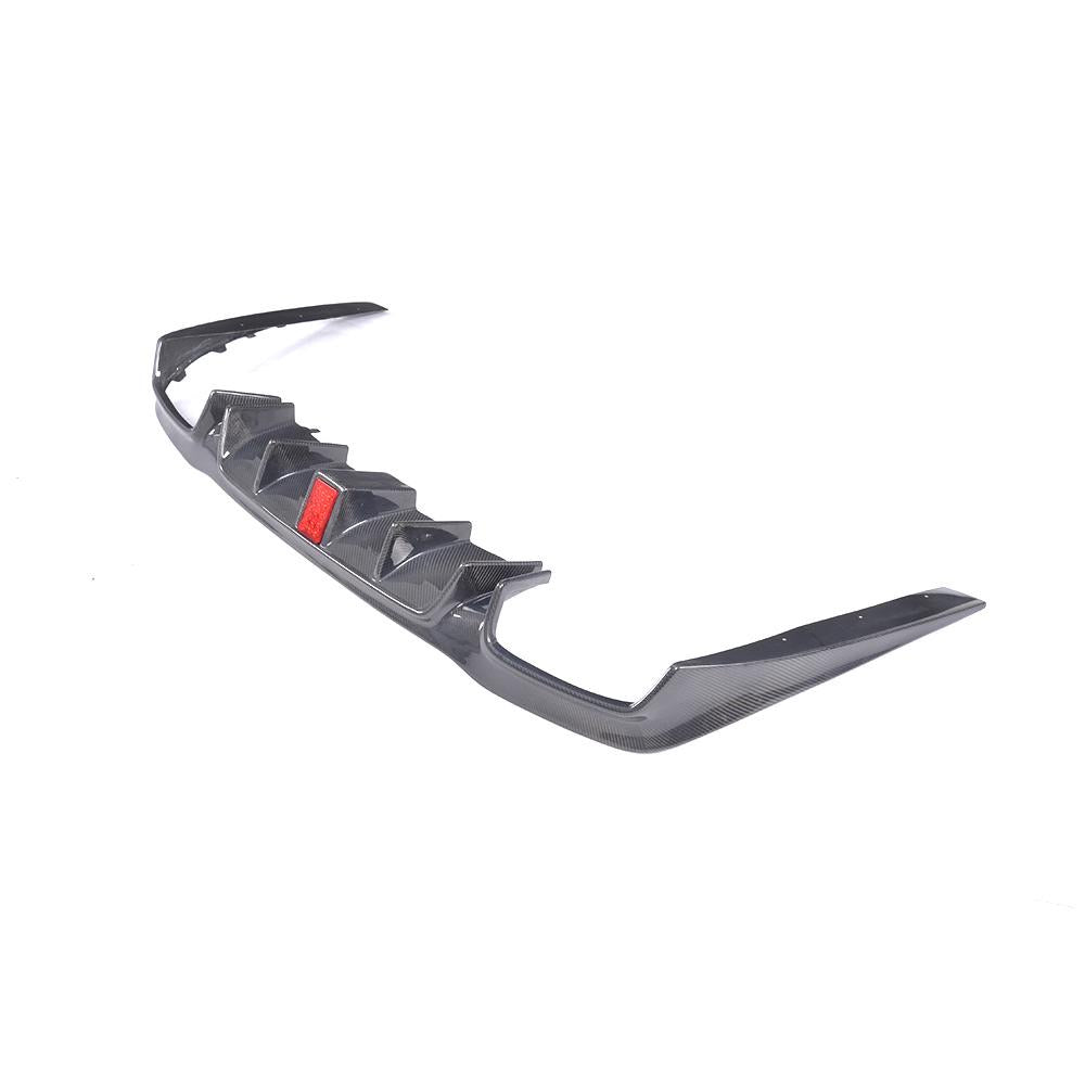 Carbon fibre Rear BRBUS Diffuser + Exhaust Tips Mercedes Benz W213 E63 E43 AMG E400 Sport 2016-2018-carbonizeduk