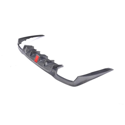 Carbon fibre Rear BRBUS Diffuser + Exhaust Tips Mercedes Benz W213 E63 E43 AMG E400 Sport 2016-2018-carbonizeduk