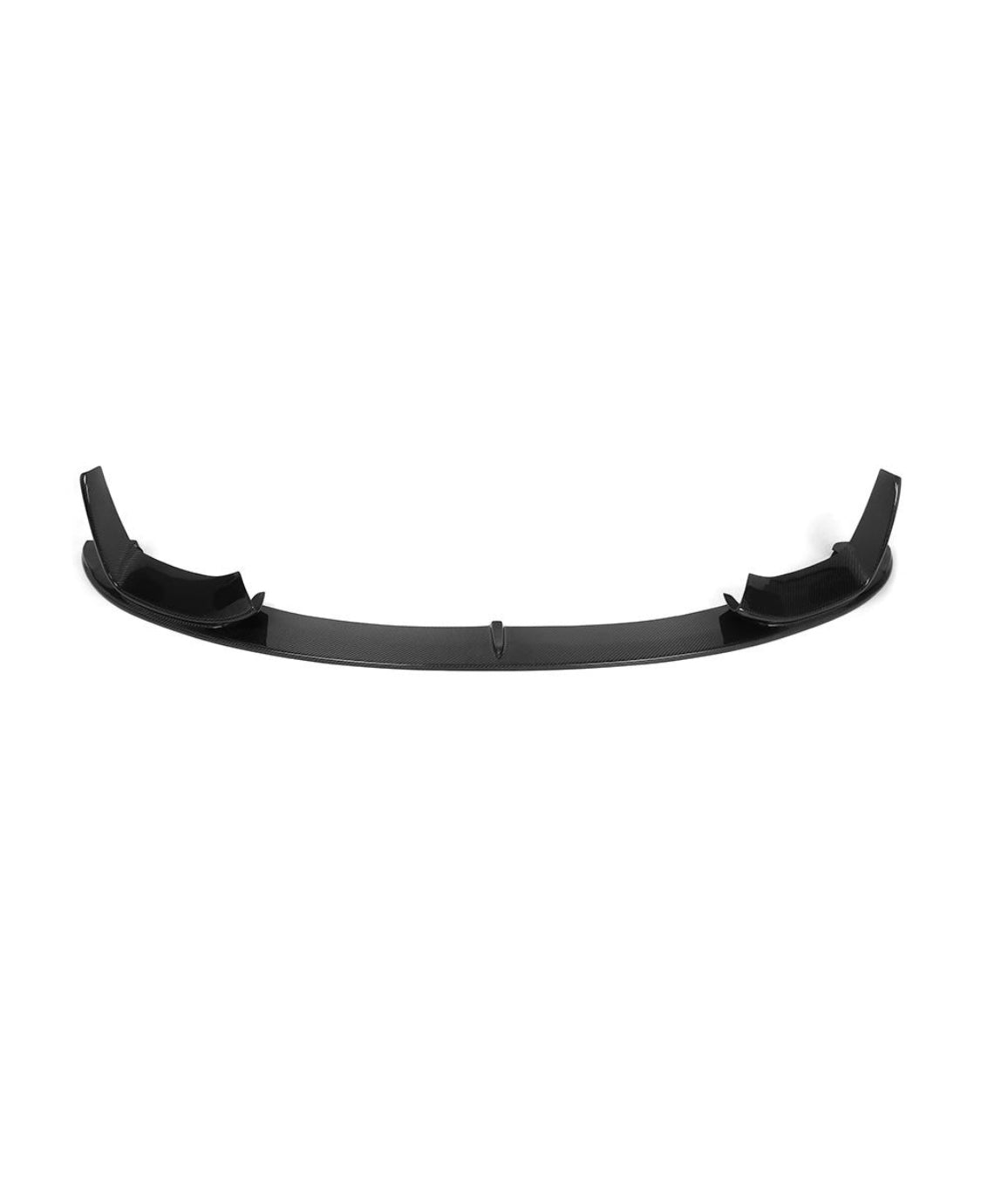 BMW M4 F82 Carbon Fibre P Style Front Lip Splitter 15-19 (1pc)-carbonizeduk