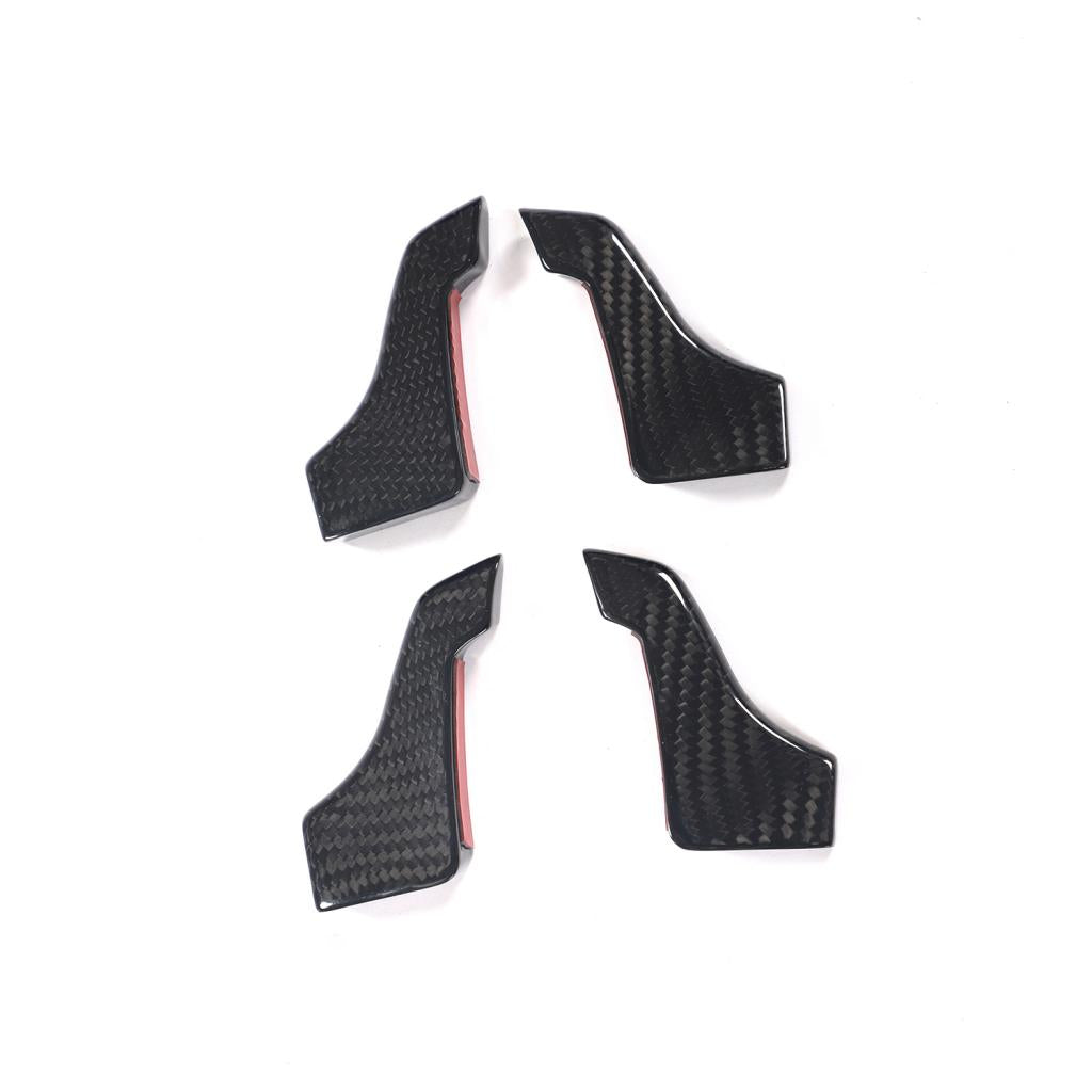 Audi RS4 Avant B9 Dry Carbon Fibre Front Lip splitter Kit 2019+-carbonizeduk