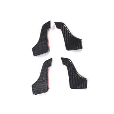 Audi RS4 Avant B9 Dry Carbon Fibre Front Lip splitter Kit 2019+-carbonizeduk