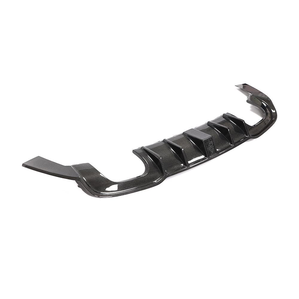 Audi RS3 Saloon Carbon Fibre DTM style Diffuser+Brake lights 17-18-carbonizeduk