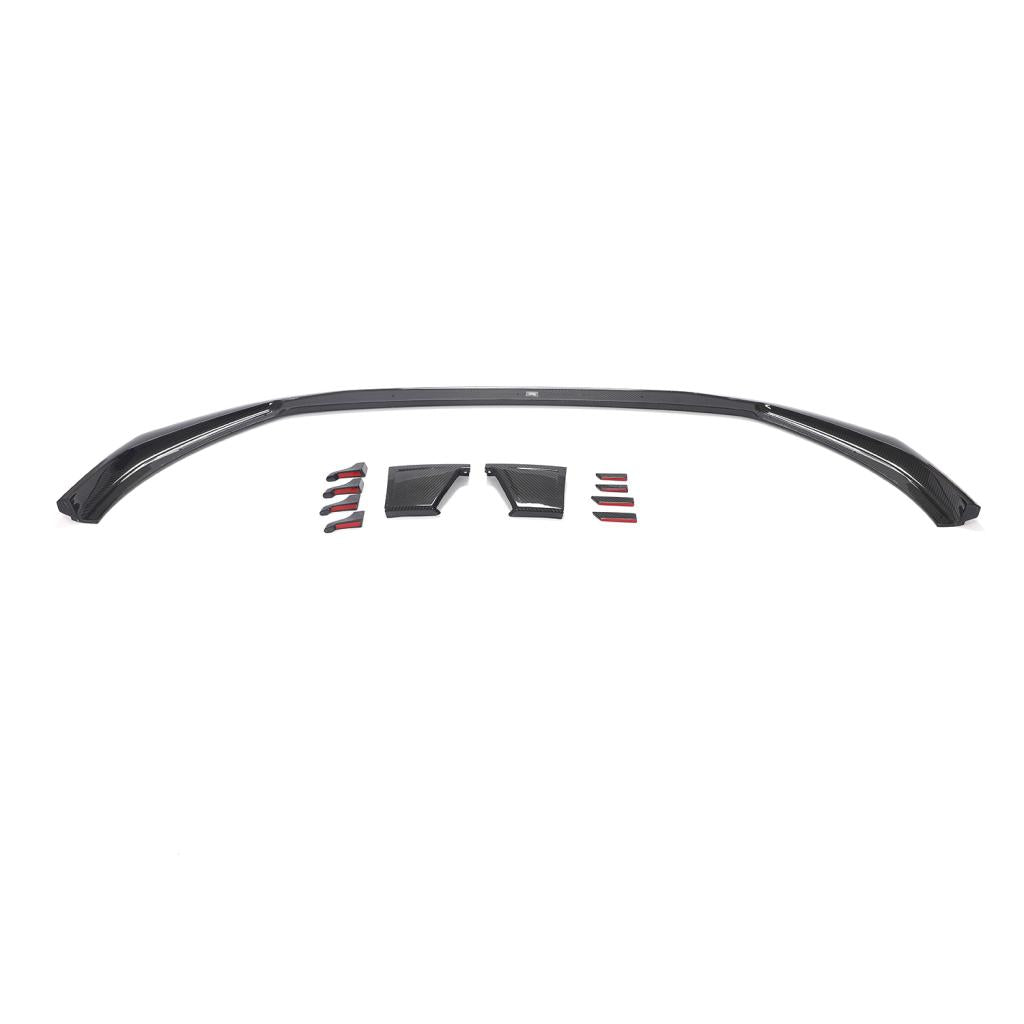 Audi RS4 Avant B9 Dry Carbon Fibre Front Lip splitter Kit 2019+-carbonizeduk