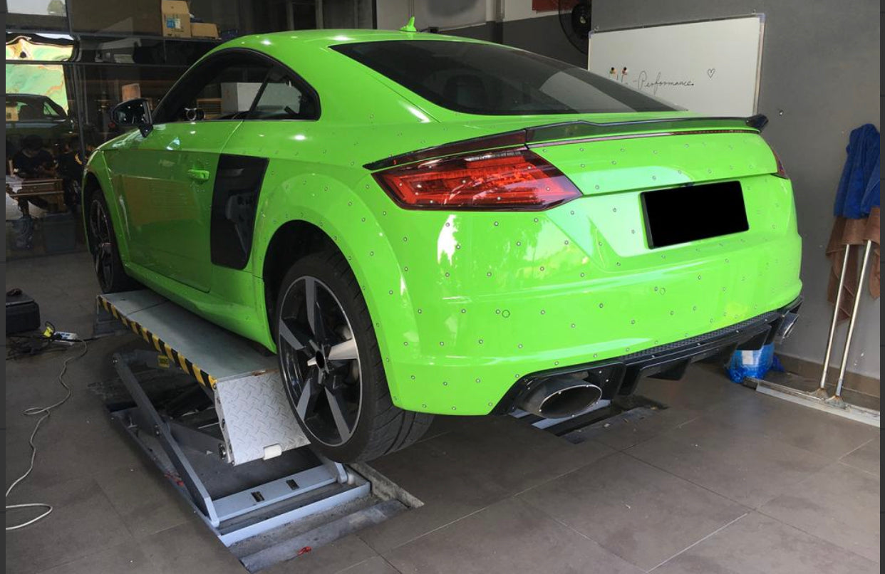 Carbon Fiber Rear Spoiler for Audi TT MK3 Type 8S TTS TTRS TT SLINE 2-Door 2015-2017-carbonizeduk