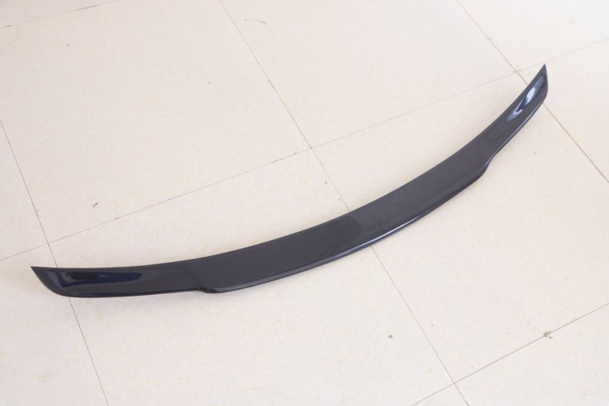 Mercedes Benz W213 Carbon Fiber Rear Trunk Spoiler Wing 2016+-carbonizeduk