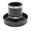90mm Aluminium Velocity Stack with Silicone Coupler (3.5inch)-Filters-carbonizeduk