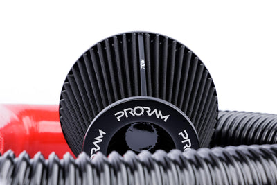 Performance Pleated Induction Kit for VW MK5 Golf R32 3.2 V6 - Red Hoses-Intake Kits-carbonizeduk