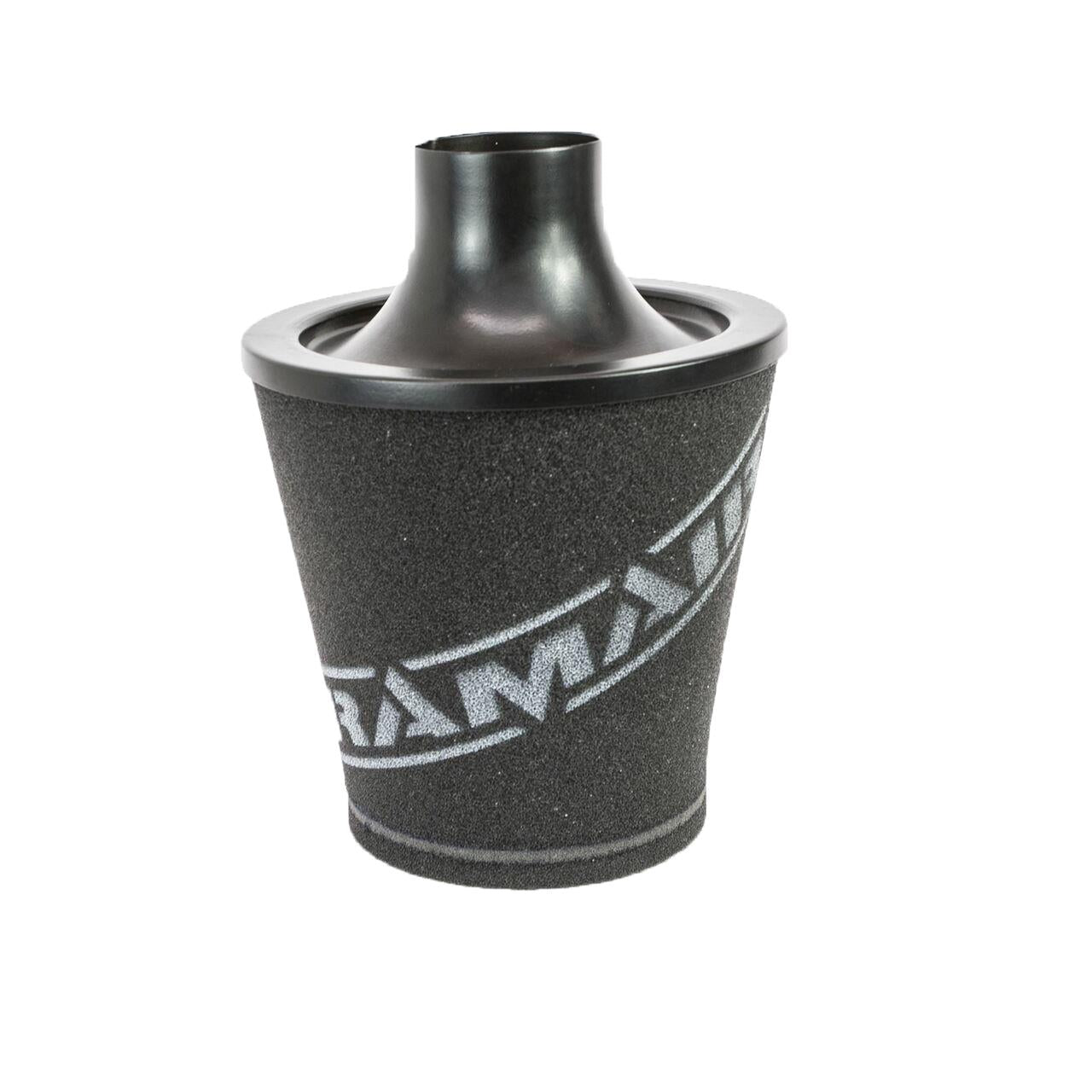 Ramair Foam Performance Universal Cone Medium Air Intake Filter - 60mm (2.3inch) Black-Filters-carbonizeduk