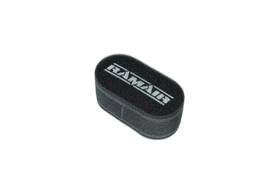 Carb Sock Foam Air Filters Caged 2x 75mm - Short-Filters-carbonizeduk
