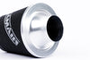 Ramair Foam Jet Stream Small Cone Air Filter 90mm (3.5inch) OD Silver-Filters-carbonizeduk