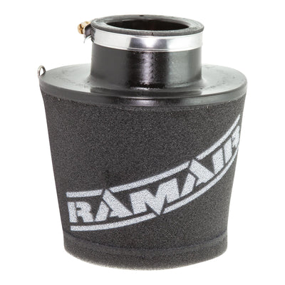 Ramair Foam Universal Cone Intake Rubber Neck Air Filter 51mm (2inch) ID Breather Holes-Filters-carbonizeduk