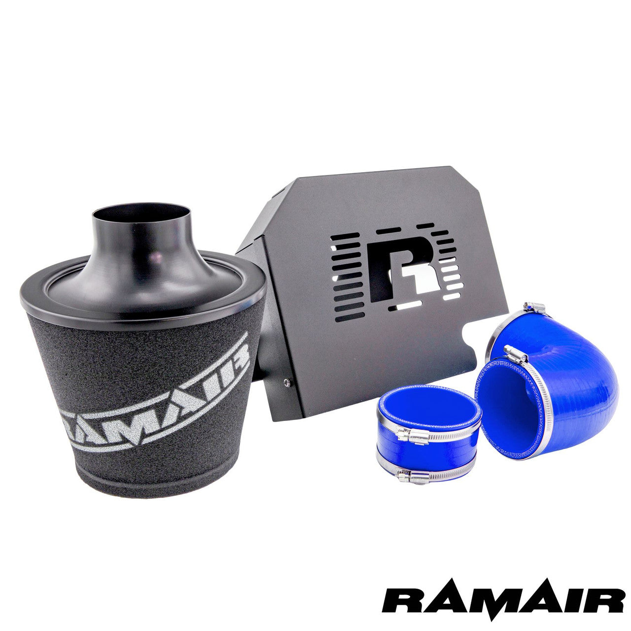 RAMAIR Ford Focus ST 225 Blue Performance Intake Kit with ECU Holder-carbonizeduk
