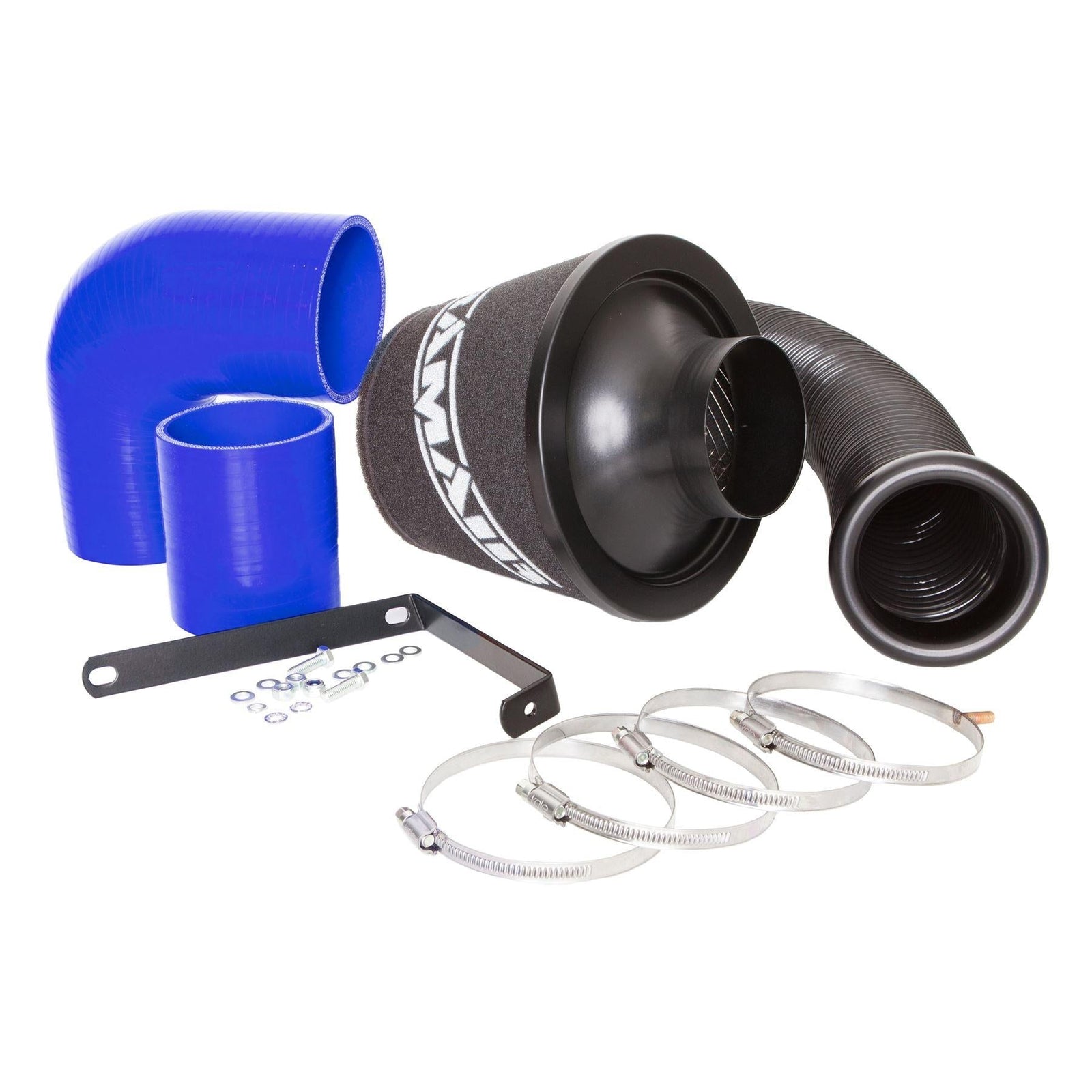 Performance Foam Induction Kit for VW MK5 Golf R32 3.2 V6 - Blue Hoses-Intake Kits-carbonizeduk