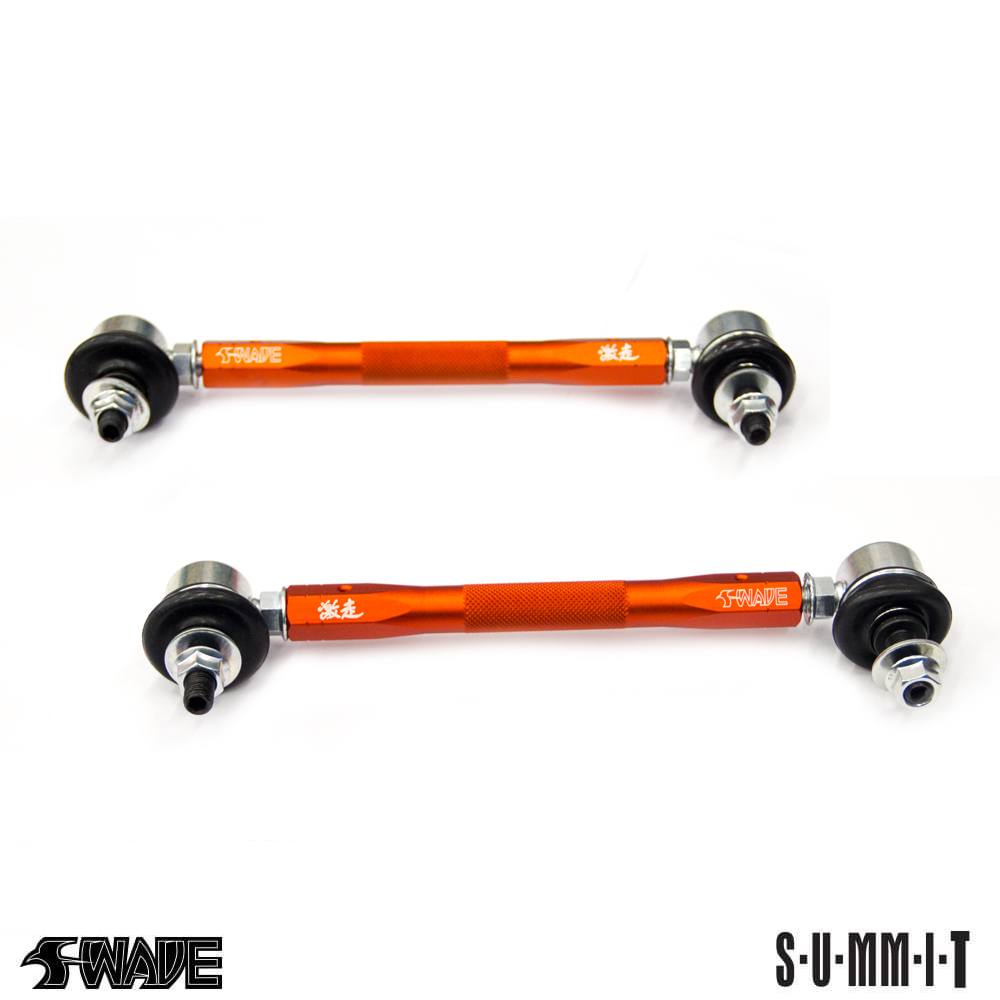 SWAVE & SUMMIT 10mm front adjustable drop links for Fiesta MK7 & 7.5, MK8 1.0 / 1.5 ST - ASL-10-230-carbonizeduk