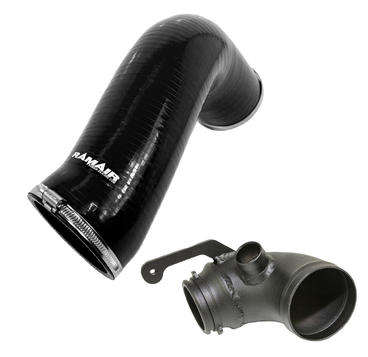 RamAir 2.0 TSI VW Golf MK7 GTI MQB Black Intake Hose & Turbo Elbow-intake pipework-carbonizeduk
